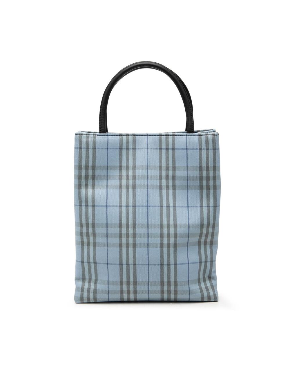 Burberry House Check Canvas Handbag #330941B39B